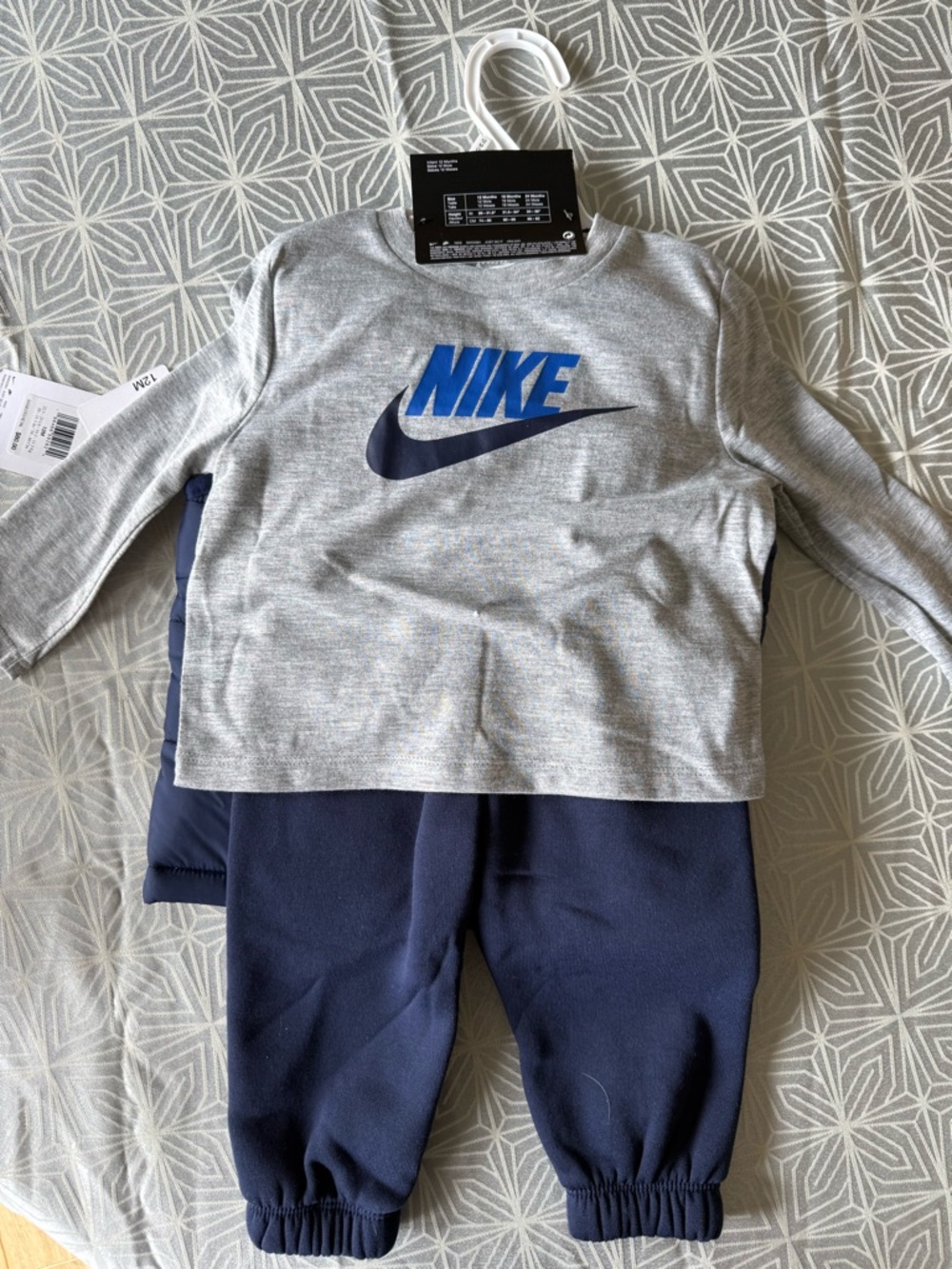 Nike Blue & Navy Toddler 3-Piece Outfit - Picture 3 of 3
